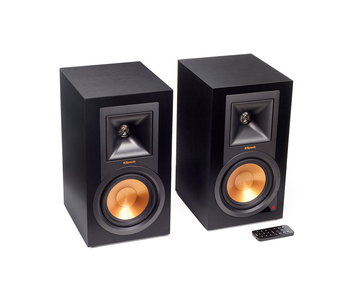 Klipsch Powered Stereo Bookshelf speakers R15PM