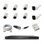WBOX CCTV 2 MP AHD 8 Day and Night Cameras