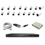 WBOX CCTV 5 MP AHD 16 Day and Night Cameras